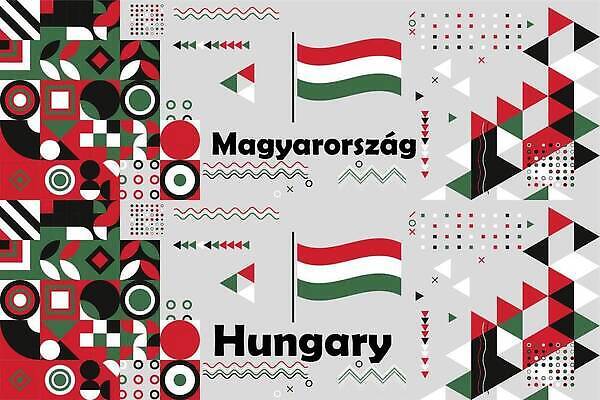 EPS 해외이미지 템플릿 디자인 배너 유럽 포스터 문화 컬러 여행 백그라운드 컨셉 패턴 일러스트 비즈니스 추상 휴가 그래픽 빨간색 파란색 뷰티 노란색 우주 페인트 자유 축하 깃발 붓 심볼 사인 헝가리 애국심 독립 엘리먼트 전국 정부 정치 폴리곤 벡터 해외202310 해외일러스트 나라 무늬 동유럽 파일형식