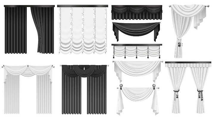 EPS 해외이미지 모양 디자인 결혼 백그라운드 스티커 일러스트 창문 바닥 주택 매달리기 이벤트 내부 장식 세트 3D 검은색 콘서트 방 무대 덮개 흰색 직물 커튼 오픈 홀 클래식 고급 우아함 코드 실크 영화관 극장 천 영화 쇼 장면 드라마 고립 오페라 벡터 현실 벨벳 해외202310 해외일러스트 컬러 컨셉 모션 문화예술 건물 공연 공간 뚜껑 디지털합성 파일형식