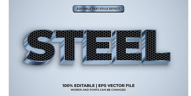 EPS 해외이미지 디자인 일러스트 텍스트 타이포그라피 사람없음 철 해외202310 해외일러스트 문자 파일형식 벡터