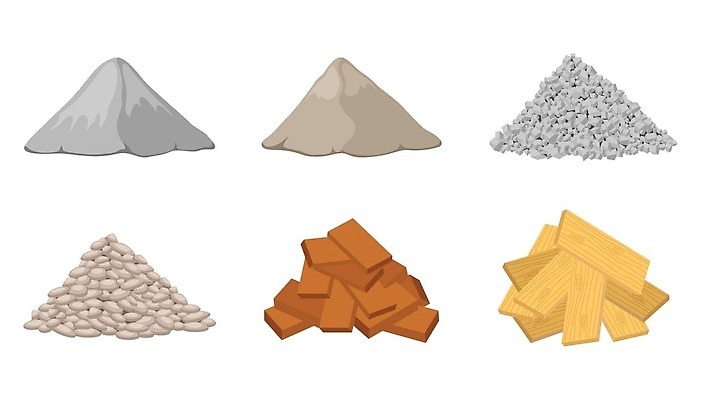 EPS 해외이미지 직업 산업 모래 백그라운드 컨셉 일러스트 벽돌 건물 목재 세트 쌓기 기계 흰색 업무 판넬 바 투명 거친 수리 널 만화 가루 땅 수집 타일 날것 시멘트 팩 무거움 공학 흙더미 개발 건축업자 고립 땅바닥 방법 철강 공급 벡터 해외202310 해외일러스트 나무 건축물 교육 건축 컬러 재료 모션 바닥 흙 화장품 작업 무게 파일형식 더미