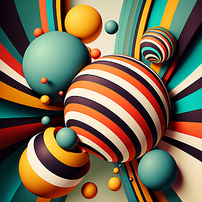 JPG 해외이미지 디자인 예술 선 일러스트 추상 미래 사람없음 컬러풀 원형 화려 입체 기하학 해외202310 해외일러스트 도형 컬러 컨셉 무늬 파일형식