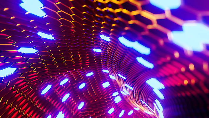 포토 JPG 해외이미지 디자인 선 벽 컬러 과학 백그라운드 컨셉 패턴 일러스트 모션 추상 미래 사람없음 빨간색 파란색 빛 반짝임 반사 유행 3D 우주 디지털 보라색 무대 램프 네트워크 복도 터널 소프트포커스 연결 눈금 정사각형 네온 육각형 공상 기하학 벌집 구성 엘리먼트 주도 깜빡이다 해외202310 해외일러스트 도형 길 무늬 조명 촬영기법 예절 디지털합성 파일형식