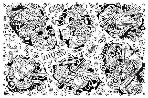 EPS 해외이미지 음악 음표 일러스트 열쇠 타악기 뿔 미술 세트 콘서트 기타 피아노 클래식 낙서 만화 색소폰 스케치 라인아트 바이올린 드럼 윤곽 오디오 트럼펫 손그림 첼로 재즈 오케스트라 교향곡 구성 오페라 온실 작곡가 합창단 해외202310 해외일러스트 기호 선 악기 컨셉 현악기 문화예술 전자제품 공연 음악가 악단 그룹 건반악기 목관악기 금관악기 합창 파일형식 벡터 찰현악기