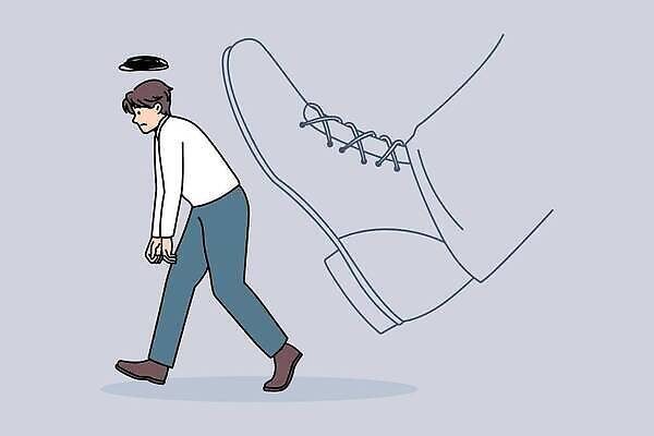 EPS 해외이미지 전신 남자 일러스트 발 한명 정장 성인 걷기 비즈니스맨 킥 우울감 성인남자한명만 해외202310 해외일러스트 1 옷 감정 비즈니스 모션 사람 신체부위 직장인 남자한명만 성인남자만 파일형식 벡터