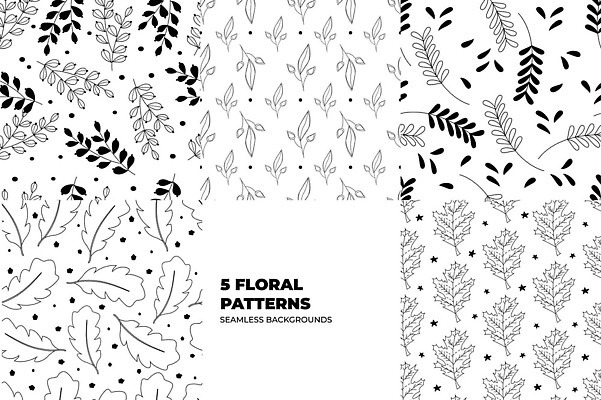 EPS 해외이미지 백그라운드 잎 패턴 일러스트 추상 흑백 사람없음 세트 분위기 라인아트 기하학 미니멀 해외202310 해외일러스트 식물 선 컨셉 무늬 촬영기법 파일형식 벡터