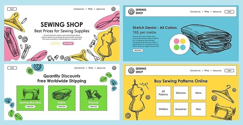 EPS 해외이미지 템플릿 직업 손 디자인 배너 컬러 컨셉 패턴 일러스트 비즈니스 텍스트 사람 그래픽 세트 컬러풀 홈페이지 상점 웹 기계 장비 직물 실 구매 마네킹 바느질 스케치 천 수집 서비스 사인 그림 페이지 온라인 재단 엘리먼트 착륙 핸드메이드 헤딩 스타일 벡터 해외202310 해외일러스트 무늬 인터넷 미술 신체부위 쇼핑 축구 파일형식