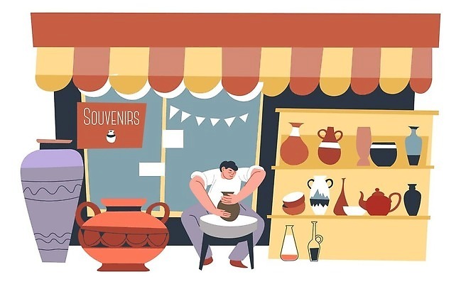 EPS 해외이미지 전통 그릇 유럽 문화 일러스트 주방용품 선물 동양인 장식 세일 상점 꽃병 머그컵 수확 골동품 시골 도자기 화려 역사 시장 냄비 컨테이너 복고 함선 기념품 점토 수공예 내추럴 고립 백자 아랍어 옛날 핸드메이드 벡터 해외202310 해외일러스트 식기 꽃 나라 산업 생활용품 컨셉 농업 배_교통 인종 컵 솥 공예 오브젝트 파일형식