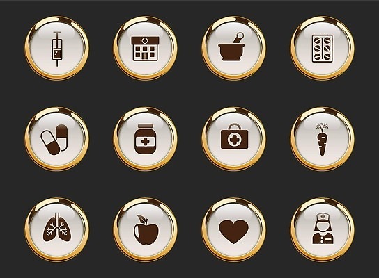 EPS 해외이미지 디자인 선 컨셉 십자가 일러스트 건강 병원 빛 세트 픽토그램 알약 약 웹 장비 원형 황금 플랫 가장자리 치아 맥박 구급차 약국 심볼 사인 윤곽 방패 기부 UI 돌봄 상형문자 벡터 해외202310 해외일러스트 도형 문자 인터넷 의학 모션 자동차 소화기관 둘레 파일형식