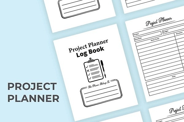 EPS 해외이미지 템플릿 디자인 종이 일러스트 비즈니스 설계 흑백 일상 그래픽 다이어리 쪽지 공책 잡지 시간표 페이지 엘리먼트 체크리스트 캐셔 벡터 해외202310 해외일러스트 직업 컨셉 문구용품 촬영기법 라이프 간행물 사무용품 계획 파일형식