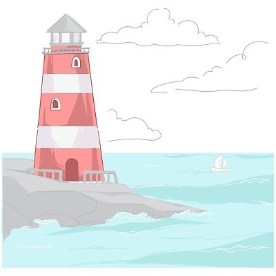 EPS 해외이미지 구름 디자인 바다 여행 일러스트 건축양식 가이드 자연 하늘 날씨 휴가 등대 항해 안전 풍경 해변 건물 물 여름 빛 햇빛 탑 항구 수확 바위 램프 플랫 신호등 만화 심볼 신호 폭풍 네비게이션 랜드마크 옛날 벡터 해외202310 해외일러스트 자연요소 직업 건축물 계절 건축 농업 배_교통 교통시설 조명 태양 돌_바위 생태계 파일형식