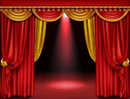 EPS 해외이미지 디자인 포스터 백그라운드 컨셉 일러스트 놀이 바닥 프레임 미술 이벤트 장식 빨간색 빛 파티 콘서트 공연 무대 수확 커튼 점 오픈 발표 황금 클래식 고급 영화관 극장 영화 쇼 장면 드라마 스포트라이트 앞머리 오페라 벡터 현실 벨벳 비어있는 해외202310 해외일러스트 헤어스타일 컬러 농업 문화예술 실크 파일형식