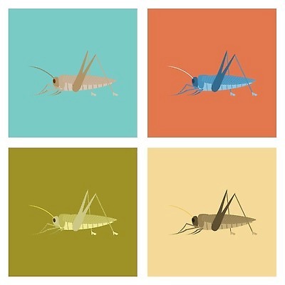 EPS 해외이미지 동물 1 야생동물 곤충 일러스트 자연 목재 플랫 벌레 숲 만화 메뚜기 국회 내추럴 테마 해외202310 해외일러스트 나무 재료 생태계 파일형식 벡터 식물