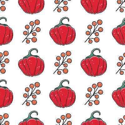 EPS 해외이미지 디자인 계절 열매 종이 컬러 백그라운드 패턴 일러스트 벽지 호박 휴가 그래픽 장식 빨간색 컬러풀 수확 흰색 나뭇가지 직물 인쇄 9월 11월 만화 심볼 10월 내추럴 엘리먼트 핸드메이드 벡터 반복 해외202310 해외일러스트 나무 식물 무늬 농업 채소 날짜 파일형식