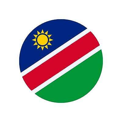 EPS 해외이미지 디자인 문화 컬러 여행 백그라운드 컨셉 일러스트 아프리카 그래픽 자유 흰색 깃발 원형 심볼 사인 배지 애국심 나미비아 전국 벡터 해외202310 해외일러스트 도형 나라 남아프리카 파일형식