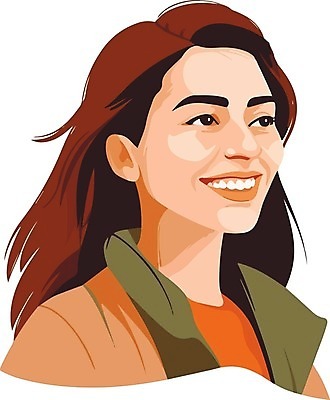 EPS 해외이미지 여자 일러스트 한명 상반신 성인 성인여자한명만 해외202310 해외일러스트 1 사람 여자한명만 성인여자만 파일형식 벡터