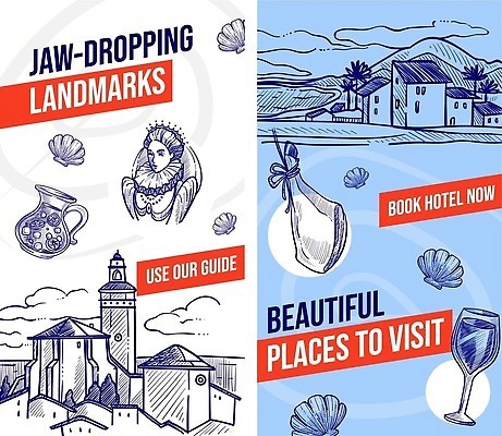 EPS 해외이미지 건축물 배너 여자 여행 일러스트 한명 상반신 성인 파란색 세트 상점 와인 상품 가이드북 심볼 랜드마크 마케팅 성인여자한명만 구름운 해외202310 해외일러스트 1 건축 컬러 주류 사람 한자 여자한명만 성인여자만 파일형식 벡터