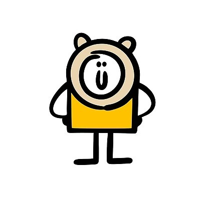 EPS 해외이미지 전신 캐릭터 남자 허리손 일러스트 곰 한명 성인 심플 성인남자한명만 해외202310 해외일러스트 일러캐릭터 동물 1 포즈 포유류 사람 남자한명만 성인남자만 파일형식 벡터