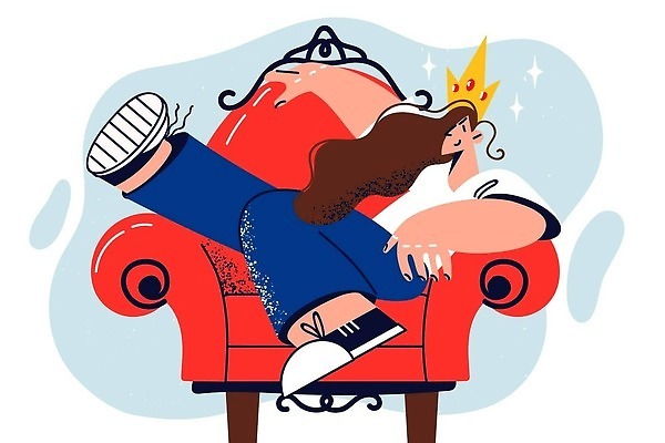 EPS 해외이미지 여자 컨셉 의자 일러스트 성공 휴식 왕관 요정 사람 앉기 10대 재산 고급 대표 리더 안락의자 공상 여왕 VIP 고립 빅토리아 승자 웅장함 필승 벡터 해외202310 해외일러스트 가구 모션 청소년 금융 우승 파일형식