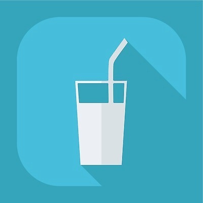 EPS 해외이미지 일러스트 잔 빨대 사람없음 우유 심볼 해외202310 해외일러스트 식기 유제품 파일형식 벡터