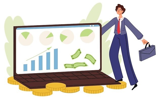 EPS 해외이미지 직업 캐릭터 돈 일러스트 비즈니스 성공 설계 관리 사람 금융 경제 사무실 동전 비즈니스맨 비즈니스우먼 플랫 계획 상담원 주식 분석 서비스 보고서 컨설턴트 상담 경영자 문서 투자 회계 개발 경영 계좌 분석가 세금 수입 예산 조언 회계사 벡터 해외202310 해외일러스트 일러캐릭터 여자 남자 컨셉 직장인 사무원 재산 전문직 리더 파일형식