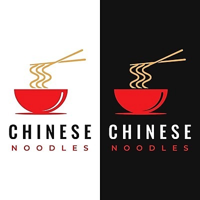 EPS 해외이미지 무료이미지 일러스트 젓가락 사람없음 중식 면류 플랫 심볼 국수 해외202310 해외일러스트 음식 수저 파일형식 벡터 무료콘텐츠