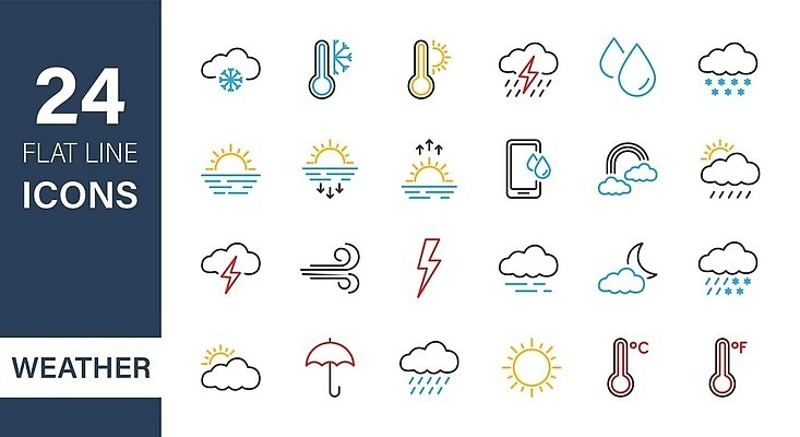 EPS 해외이미지 구름 디자인 계절 선 컬러 무지개 겨울 일러스트 우산 하늘 모바일 바람 날씨 야외 세트 태양 일출 맑음 웹 일몰 추위 안개 달 뜨거움 눈송이 떨어짐 온도계 야간 번개 예측 심볼 사인 윤곽 폭풍 온도 고립 뇌우 허리케인 벡터 해외202310 해외일러스트 자연요소 컨셉 인터넷 노을 눈 자연재해 파일형식