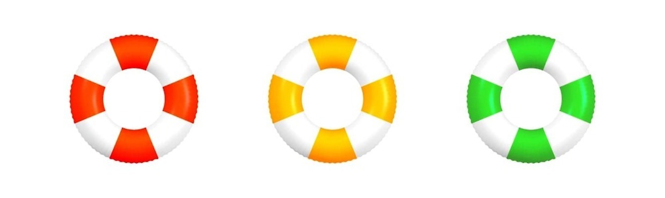 EPS 해외이미지 디자인 컬러 일러스트 휴가 휴식 안전 그래픽 여름 세트 컬러풀 노란색 수영 장비 벨트 반지 원형 구출 수집 당구 오브젝트 보안 광택 고무 고립 구명용품 안전요원 벡터 현실 해외202310 해외일러스트 도형 잡화 계절 컨셉 장신구 구기 수상스포츠 안전장비 파일형식