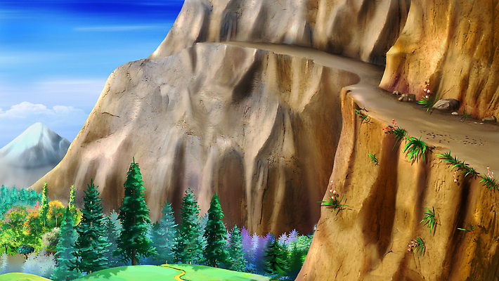 포토 JPG 해외이미지 나무 식물 디자인 도로 길 백그라운드 일러스트 자연 동화 산 풍경 사람없음 야외 여름 뷰티 골짜기 시골 숲 만화 스케치 그림 해외202310 해외일러스트 계절 교통시설 미술 생태계 파일형식