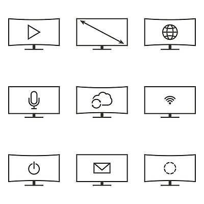 EPS 해외이미지 모양 디자인 인터넷 일러스트 주택 말하기 컴퓨터 세트 디지털 스크린 모니터 텔레비전 장비 기록 판넬 네트워크 메시지 플랫 확대 날씬함 심볼 마이크 사인 만들기 와이파이 전자 쇼 동영상 멀티미디어 업로드 주도 벡터 HD 해외202310 해외일러스트 음향기기 모션 건물 전자제품 예절 몸매 무선인터넷 파일형식