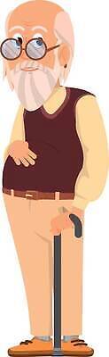 EPS 해외이미지 캐릭터 라이프스타일 옷 할아버지 노년 남자 행복 안경 포즈 컨셉 일러스트 지팡이 건강 미소 사람 성인 걷기 산책 막대기 플랫 만화 은퇴 고립 연금 옛날 줄서기 벡터 해외202310 해외일러스트 일러캐릭터 잡화 감정 모션 휴식 표정 생활 파일형식