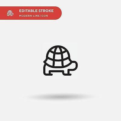 EPS 해외이미지 일러스트 그림자 타이포그라피 사람없음 거북이 라인아트 해외202310 해외일러스트 문자 선 파충류 파일형식 벡터