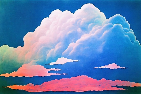 JPG 해외이미지 백그라운드 일러스트 하늘 사람없음 판타지 컬러풀 공상 몽환 해외202310 해외일러스트 컬러 컨셉 상상 파일형식