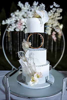 포토 JPG 해외이미지 꽃 결혼식 사람없음 장식 축하 고리 웨딩케이크 흰배경 케이크스탠드 해외202310 해외포토 식물 결혼 백그라운드 컨셉 케이크 흰색 받침대 파일형식