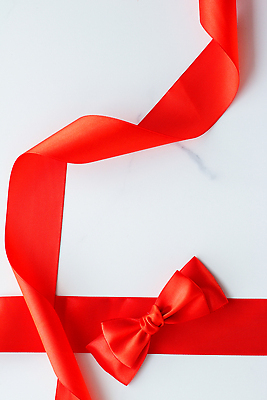 포토 JPG 해외이미지 리본 선 사람없음 빨간색 하이앵글 흰색 대리석 해외202310 해외포토 뷰포인트 컬러 재료 파일형식