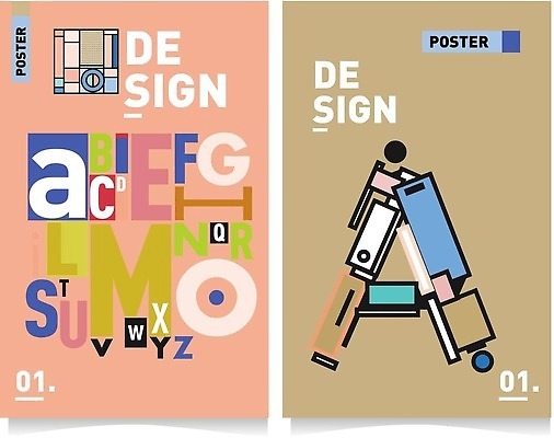 EPS 해외이미지 도형 알파벳 포스터 백그라운드 일러스트 추상 타이포그라피 사람없음 컬러풀 화려 해외202310 해외일러스트 문자 영어 컬러 컨셉 무늬 파일형식 벡터