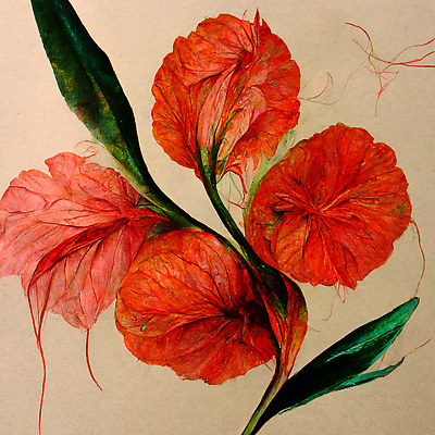 JPG 해외이미지 꽃 백그라운드 일러스트 추상 미술 사람없음 빨간색 그림 해외202310 해외일러스트 식물 컬러 무늬 문화예술 파일형식