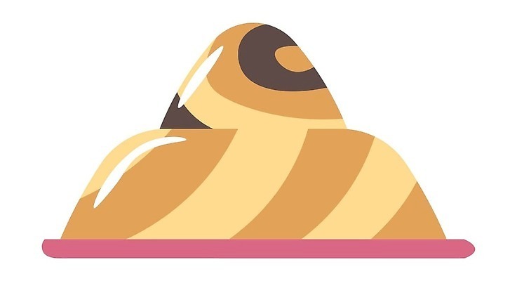 EPS 해외이미지 일러스트 사람없음 초콜릿 달콤 베이지색 엘리먼트 해외202310 해외일러스트 컬러 디저트 맛 파일형식 벡터