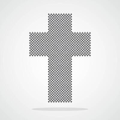 EPS 해외이미지 디자인 기독교 종교 십자가 일러스트 비즈니스 추상 창조 성당 교회 신용카드 예수 심볼 사인 모자이크 신성 장례 고립 엘리먼트 픽셀 벡터 해외202310 해외일러스트 무늬 종교건축 건물 금융 신_종교 파일형식