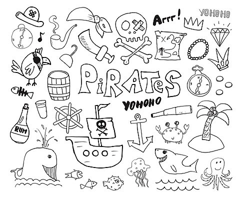 EPS 해외이미지 동물 모자 디자인 어린이 바다 섬 여행 지도 일러스트 조류 뼈 항해 그래픽 세트 게 깃발 보트 고리 칼 낙서 나침반 만화 스케치 수집 심볼 고래 그림 앵무새 선원 손그림 문어 상어 해적 닻 보물 궤 불법복제 해골모형 벡터 해외202310 해외일러스트 잡화 배_교통 포유류 연체동물 갑각류 어류 미술 사람 모형 수중동물 도둑 파일형식