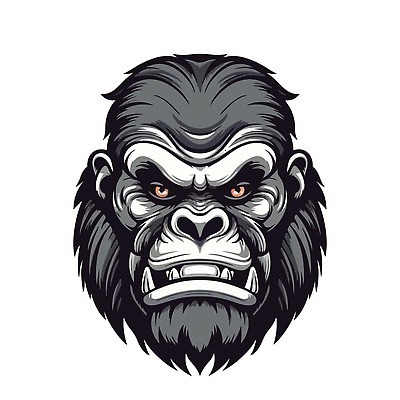 EPS 해외이미지 동물 템플릿 캐릭터 디자인 실루엣 얼굴 야생동물 스포츠 백그라운드 일러스트 포유류 자연 동물원 미술 그래픽 머리 검은색 힘 분노 흰색 원숭이 시원함 왕 만화 문신 심볼 사인 그림 심플 유인원 고릴라 침팬지 고립 마스코트 엘리먼트 벡터 해외202310 해외일러스트 일러캐릭터 감정 컬러 문화예술 촬영기법 신체부위 생태계 파일형식