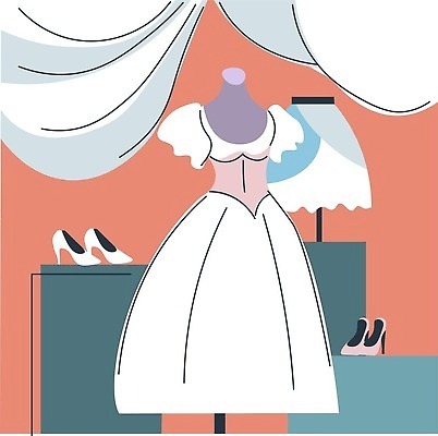 EPS 해외이미지 전통 드레스 옷 여자 결혼 일러스트 결혼식 사람 이벤트 장식 쇼핑 뷰티 유행 상점 방 축하 직물 가운 고급 우아함 선택 구매 옷걸이 마네킹 바느질 디자이너 실크 고객 묘사 재단 재단사 부티크 스타일 벡터 해외202310 해외일러스트 직업 컨셉 파일형식