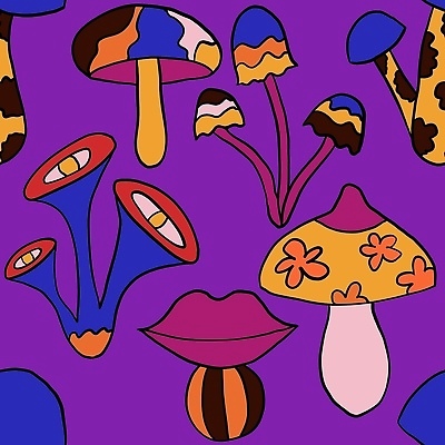 포토 JPG 해외이미지 디자인 여행 백그라운드 패턴 오렌지 일러스트 추상 사람없음 그래픽 빨간색 파란색 컬러풀 유행 보라색 축제 버섯 수확 60대 인쇄 만화 심볼 그림 복고 펑키 손그림 70대 마법 곰팡이 신맛 최면 환각 히피 해외202310 해외일러스트 노년 컬러 무늬 농업 과일 맛 증상 파일형식