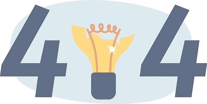 EPS 해외이미지 인터넷 일러스트 전구 모바일 사람없음 손상 깨짐 오류 해외202310 해외일러스트 컨셉 파일형식 벡터