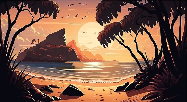 EPS 해외이미지 나무 디자인 배너 실루엣 포스터 바다 일러스트 자연 벽지 추상 휴가 미술 그래픽 물 햇빛 파티 일출 맑음 일몰 새벽 수확 덮개 저녁 휴양지 복고 하와이 심플 엽서 발리 인도네시아 천국 스카이라인 그런지 스리랑카 이국적 파라다이스 수평선 미니멀리스트 해외202310 해외일러스트 자연요소 식물 아시아 섬 무늬 농업 날씨 문화예술 촬영기법 이벤트 태양 노을 미국 장소 뚜껑 야간 편지 생태계 파일형식 벡터