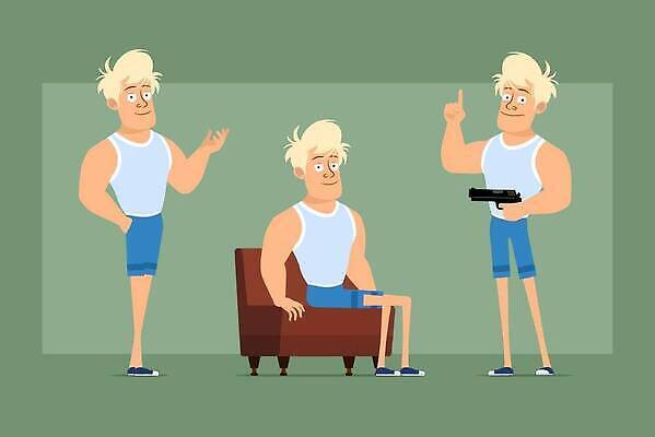 EPS 해외이미지 모델 캐릭터 남자 행복 무기 스포츠 포즈 운동화 일러스트 반바지 근육 휴식 주택 건강 말하기 경고 서기 소년 세트 소파 금발 힘 권총 분노 청바지 표현 플랫 발사 만화 사인 애니메이션 고립 주목 필승 스타일 벡터 해외202310 해외일러스트 일러캐릭터 헤어스타일 감정 어린이 신발 컨셉 의자 바지 모션 사람 건물 총 우승 파일형식