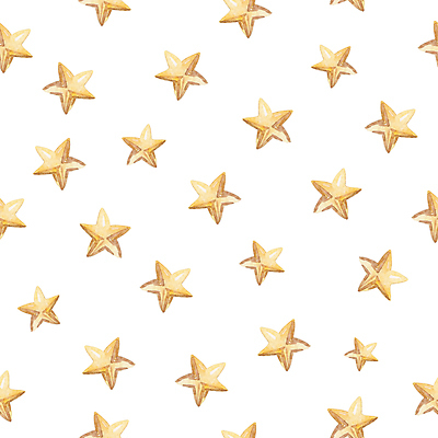 JPG 해외이미지 별 패턴 일러스트 사람없음 손그림 해외202310 해외일러스트 자연요소 무늬 파일형식