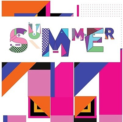 EPS 해외이미지 도형 디자인 포스터 백그라운드 패턴 일러스트 타이포그라피 사람없음 컬러풀 화려 기하학 멤피스디자인 해외202310 해외일러스트 문자 컬러 컨셉 무늬 파일형식 벡터