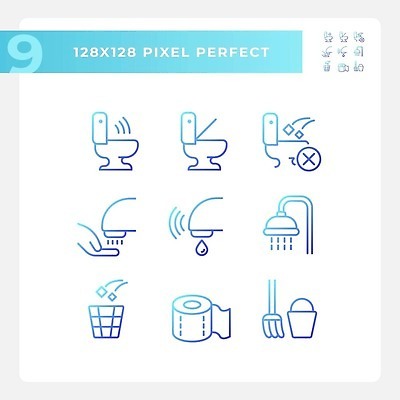 EPS 해외이미지 클립아트 종이 선 컬러 컨셉 스티커 일러스트 미술 경사 물 파란색 세트 픽토그램 웹 욕실 사발 플랫 빨래 쓰레기 청소 수집 심볼 서비스 사인 화장실 그림 심플 윤곽 팩 변기 일반 조립 돌봄 변기통 샤워실 얇은 위생관리 항목 벡터 해외202310 해외일러스트 자연요소 가사 인터넷 모션 문화예술 관리 화장품 사기그릇 샤워시설 파일형식