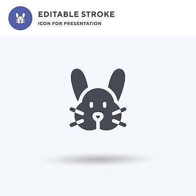 EPS 해외이미지 일러스트 그림자 타이포그라피 사람없음 토끼 해외202310 해외일러스트 문자 포유류 반려동물 파일형식 벡터