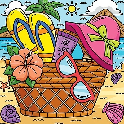 EPS 해외이미지 클립아트 디자인 계절 어린이 파도 바다 컬러 백그라운드 일러스트 날씨 슬리퍼 미술 그래픽 컬러풀 선글라스 맑음 습기 껍질 뜨거움 낙서 만화 그림 손그림 걸음마 해외202310 해외일러스트 안경 신발 모션 문화예술 사람 파일형식 벡터